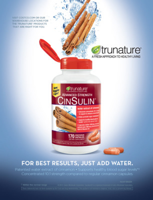 trunature® Advanced Strength CinSulin®, 170 Capsules